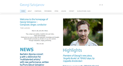 Desktop Screenshot of georgisztojanov.com