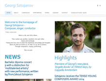 Tablet Screenshot of georgisztojanov.com